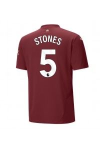 Manchester City John Stones #5 Fotballdrakt Tredje Klær 2024-25 Korte ermer